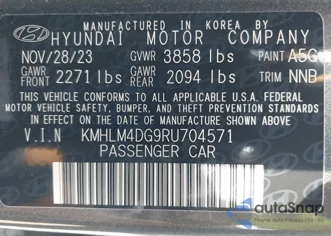 2021 Toyota Corolla Le z USA, uszkodzony, nr VIN 5YFEPMAE0MP236663